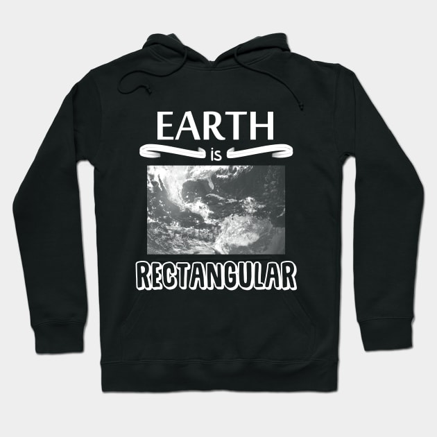 Earth is Rectangular Hoodie by giovanniiiii